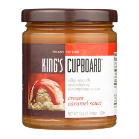 The King's Cupboard Cream - Caramel Sauce - Case Of 12 - 10.4 Oz.